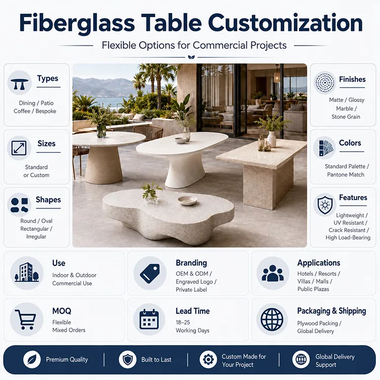 Fiberglass Table